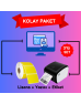 Kolay Paket [ Lisans + Yazıcı + Sarı Etiket ]